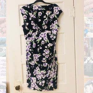 Lauren Ralph Lauren Floral Dress Sz 14